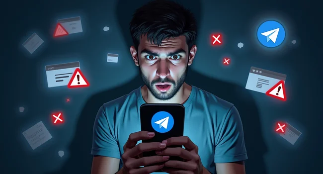 telegram proibido